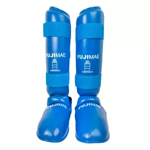 Espinilleras Advantage con Empeine Desmontables. RFEK. Azul. XL