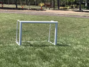Juego mini porterías entrenamiento aluminio 1.5 x 1.0 m.