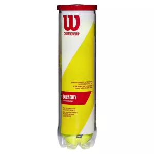 BOTE 4 PELOTAS TENIS WILSON "CHAMPIONSHIP XD"