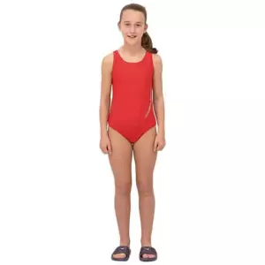 BAÑADOR SQUBA TRAINING NIÑA - ROJO, 12 AÑOS