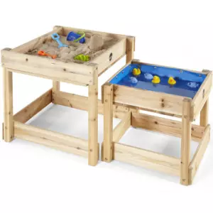 Set 2 mesas de madera para agua y arena ARENERO