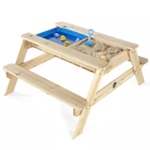 Mesa Picnic y Arenero de Madera Surfside PREGUNTAR STOCK