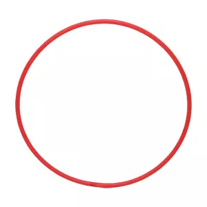 ARO DE RITMICA ADULTO - 85CM, ROJO