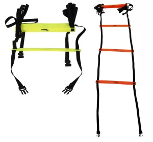 ESCALERA AGILIDAD 4 MTS - 400CM, NARANJA FLUOR