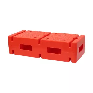 LADRILLO CON SOPORTE PARA PICA Y ARO  ROJO