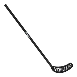 STICK HOCKEY/FLOORBALL MANGO REDONDO - NEGRO, 95CM