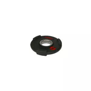 DISCO OLIMPICO SOFTEE URETANO - NEGRO, 25 KG CON AGARRES