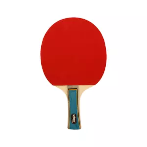 RAQUETA TENIS DE MESA SOFTEE `P050´ ROJO/NEGRO