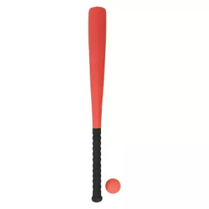 BATE BEISBOL FOAM CON PELOTA -  ROJO/AMARILLO/AZUL