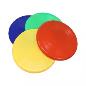 DISCO VOLADOR DE PLASTICO 1.0 - 23CM, ROJO