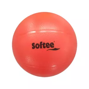 PELOTA SOFTEE PVC BALONCESTO - NARANJA, 23CM