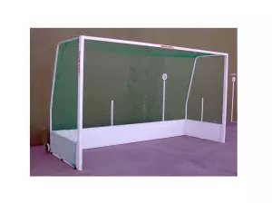 Porterías hockey hierba metálicas con ruedas