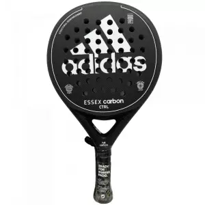 PALA PÁDEL ADIDAS ESSEX CTRL BLACK WHITE