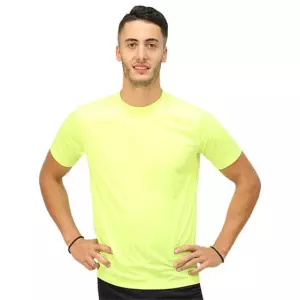 CAMISETA SOFTEE PROPULSION ADULTO - XL, AMARILLO FLUOR