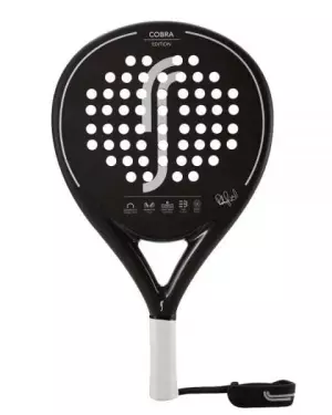 PALA RS PADEL COBRA EDITION NEGRO BLANCO