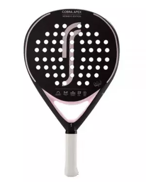 PALA RS PÁDEL COBRA APEX EDITION NEGRO ROSA MUJER