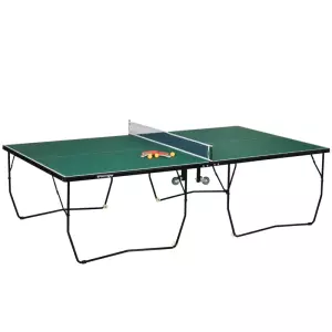 Mesa de Ping Pong Plegable para Interiores Mesa de Tenis Profesional Tamaño Estándar 274x152,PREGUNTAR STOCK5x76 cm Verde