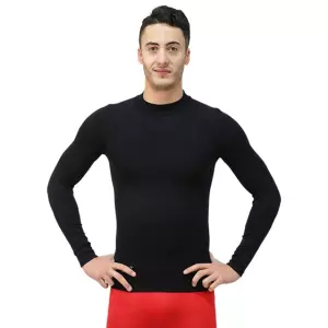 CAMISETA TÉRMICA SOFTEE BUBBLE ADULTO - NEGRO, XL/XXL