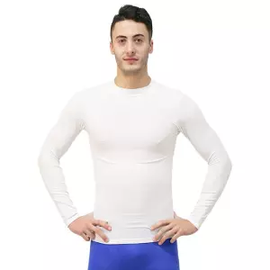 CAMISETA TÉRMICA SOFTEE BUBBLE ADULTO - XS/S, BLANCO
