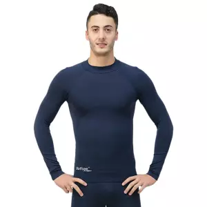 CAMISETA TÉRMICA SOFTEE BUBBLE INFANTIL - MARINO, 4/6