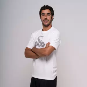 CAMISETA VIBOR-A TAIPAN HOMBRE - BLANCO, S PADEL