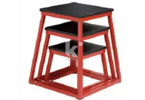 CONJUNTO DE 3 BANCOS PLIOMETRICOS BASIC 31/46/61 CM ALTURA