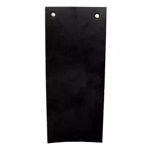 COLCHONETA AERÓBIC CON OLLADOS NEGRA 120 x 50 x 1,4 cm.