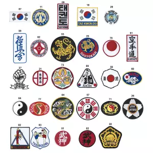 Escudo Bordado Judo