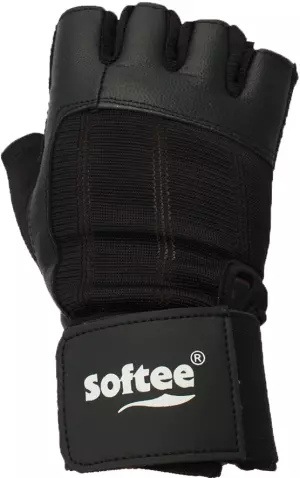 PAR DE GUANTES FITNESS SOFTEE RX3 - NEGRO, XXL