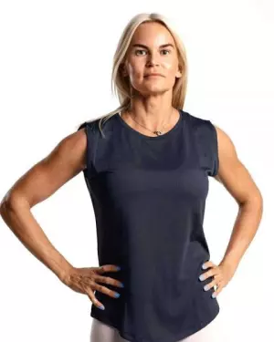 CAMISETA TIRANTES RS PADEL OVERSIZED MUJER