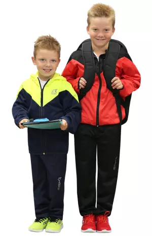 CHANDAL ROX R-VERDI CON CAPUCHA INFANTIL  - 10 AÑOS, MARINO/AMARILLO FLUOR#