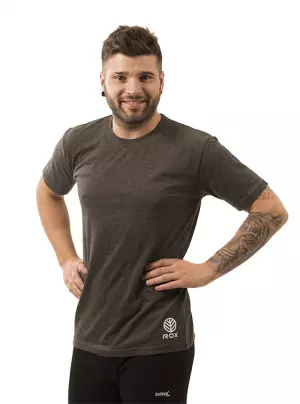 CAMISETA ROX R-TIPICO CUELLO REDONDO INFANTIL - 8 AÑOS, GRIS