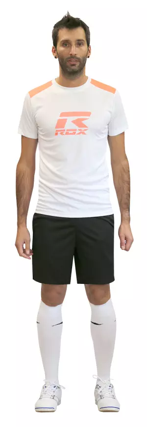 CAMISETA ROX R-PALACE NIÑO - 6 AÑOS, BLANCO/CORAL FLUOR#