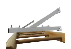 Soporte fijo a pared para escalera Doman School. Juego 2 uds.HORIZONTAL BRAQUIACION