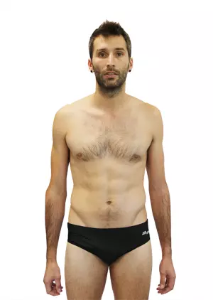 SLIP SQUBA TRAINING HOMBRE - NEGRO, S#