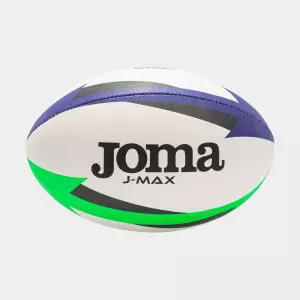 Balón rugby J-Max blanco verde/BLANCO AMARILLO TALLA 4/3