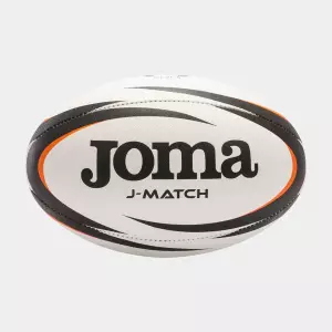 Balón rugby J-Match blanco negro TALLA 5