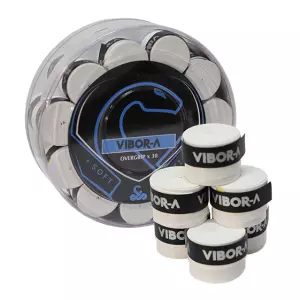 TARRO 30 OVERGRIPS VIBOR-A MIX - BLANCO