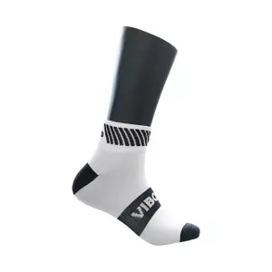 CALCETINES VIBOR-A CAÑA BAJA - 39-42, NEGRO/AMARILLO FLUOR