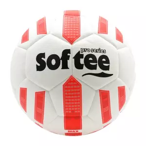 BALON FUTBOL HIBRIDO SOFTEE MAX - BLANCO/ROJO, FUTBOL11