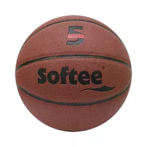 BALON BALONCESTO SOFTEE CUERO - 5, MARRON