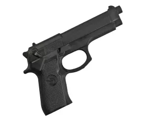 PISTOLA NEGRA/amarilla GOMA PARA DPP