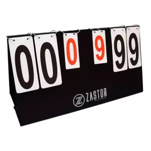 Marcador de mesa ZOOM - Puntos: 0-99 Juegos: 0-9 - 55x30cm PING PONG