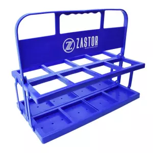 Botellero plegable KING-8 - Ø90mm - Azul botella de un litro PREGUNTAR STOCK