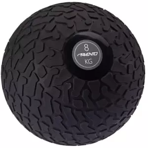 Balón Medicinal Slam Ball Avento 8 kg – Pelota de Peso Muerto Antirebote – Superficie Texturizada para Crossfit y HIIT – Ø 23 cm