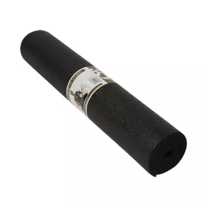 COLCHONETA PILATES/YOGA SOFTEE DELUXE GROSOR 4MM - NEGRO, 180X60CM