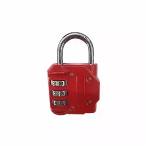 CANDADO MAXI - ROJO,