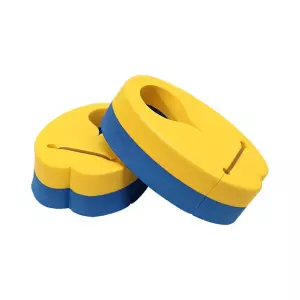 BRAZALETE FOAM BEBE NEW MULTICOLOR- PAR - AZUL/AMARILLO, BABY