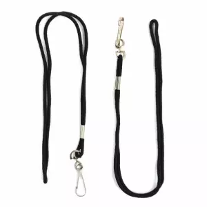 Cordón silbato standard NECK. Pack de 2 - Negro