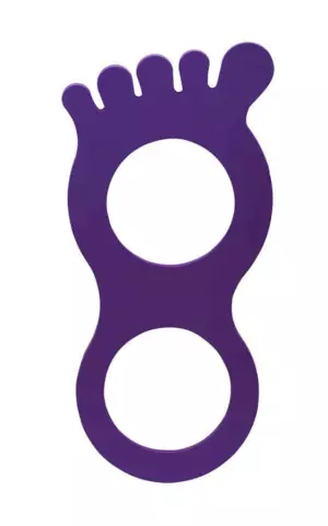 TAPIZ CON FORMA DE PIE - VIOLETA,